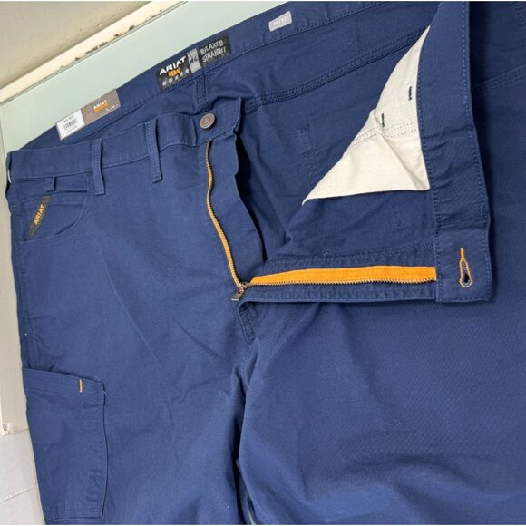 Ariat Pants 50X32 Rebar M4 Relaxed Straight Stretch Utility Carpenter Workwear - Picture 5 of 16